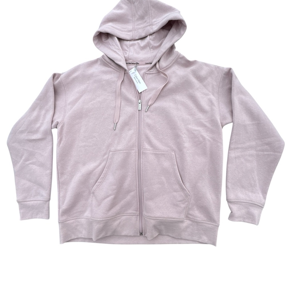 Calvin Klein Performance Soft Pink Hoodie NWT SIZE L